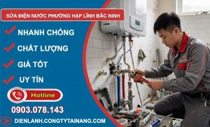 sửa điện nước phường Hạp Lĩnh Bắc Ninh