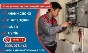 sửa điện nước phường Kinh Bắc Bắc Ninh