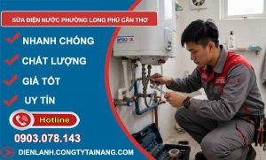 sửa điện nước phường Long Phú Cần Thơ