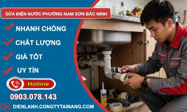 sửa điện nước phường Nam Sơn