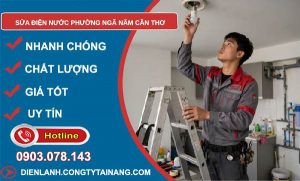sửa điện nước phường Ngã Năm Cần Thơ