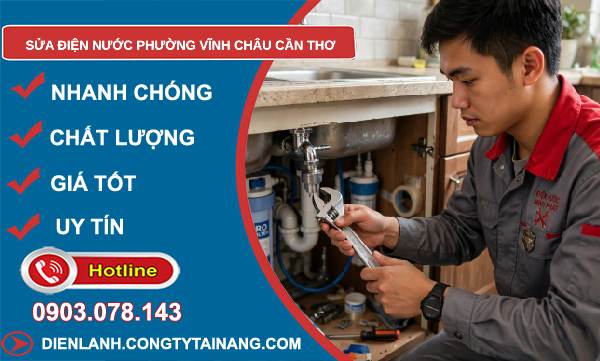 sửa điện nước phường Vĩnh Châu