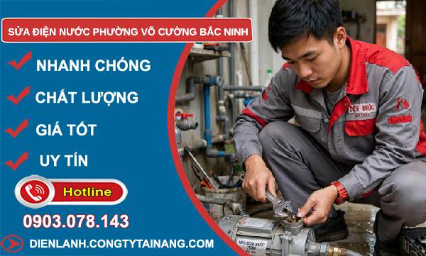 sửa điện nước phường Võ Cường