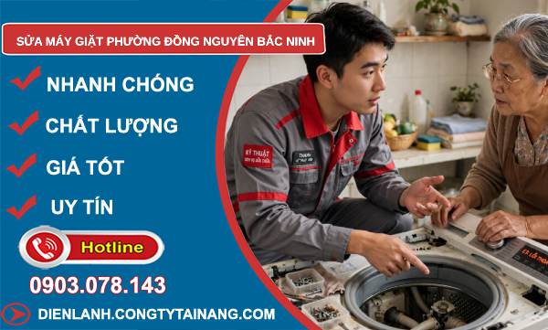sửa máy giặt Đồng Nguyên