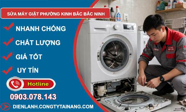 sửa máy giặt Kinh Bắc