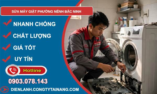 sửa máy giặt Nếnh