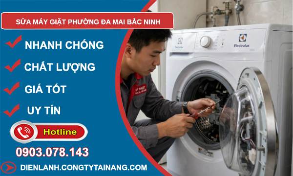 sửa máy giặt phường Đa Mai Bắc Ninh