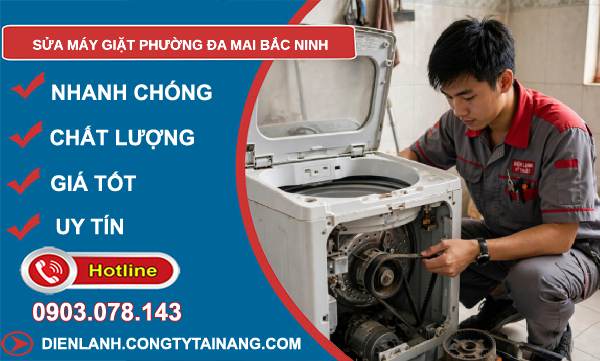 sửa máy giặt phường Đa Mai