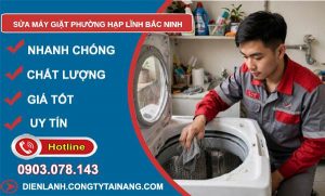 sửa máy giặt phường Hạp Lĩnh