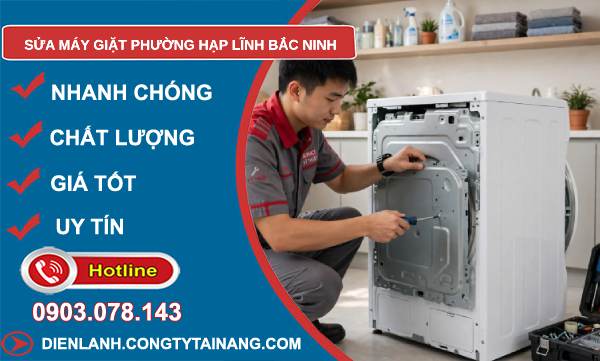 sửa máy giặt phường Hạp Lĩnh Bắc Ninh