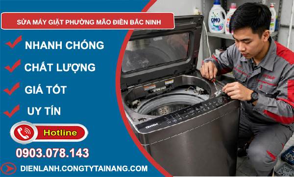 sửa máy giặt phường Mão Điền Bắc Ninh