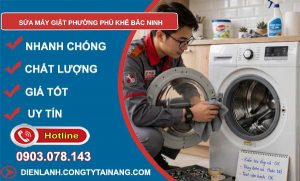 sửa máy giặt phường Phù Khê Bắc Ninh