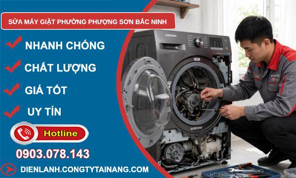 sửa máy giặt phường Phượng Sơn