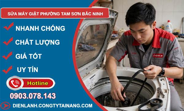 sửa máy giặt phường Tam Sơn