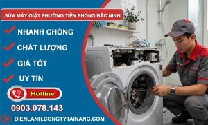 sửa máy giặt phường Tiền Phong Bắc Ninh
