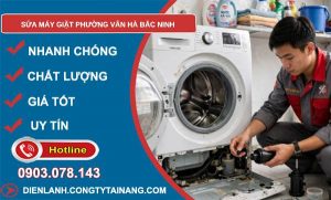 sửa máy giặt phường Vân Hà Bắc Ninh