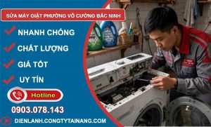 sửa máy giặt phường Võ Cường Bắc Ninh
