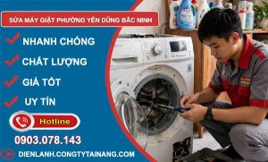 sửa máy giặt phường Yên Dũng Bắc Ninh