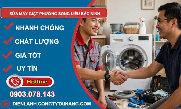 sửa máy giặt Song Liễu