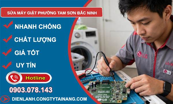 sửa máy giặt Tam Sơn
