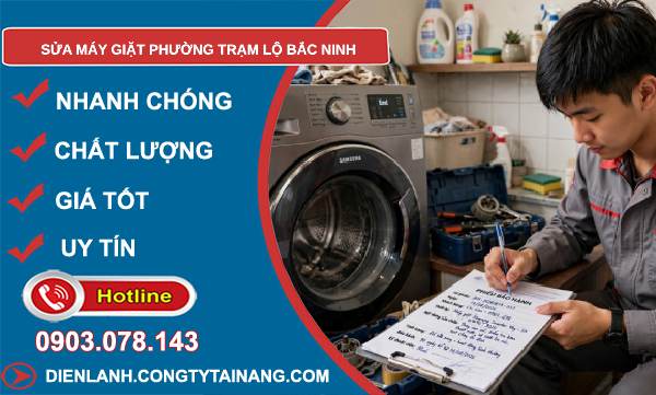 sửa máy giặt Trạm Lộ