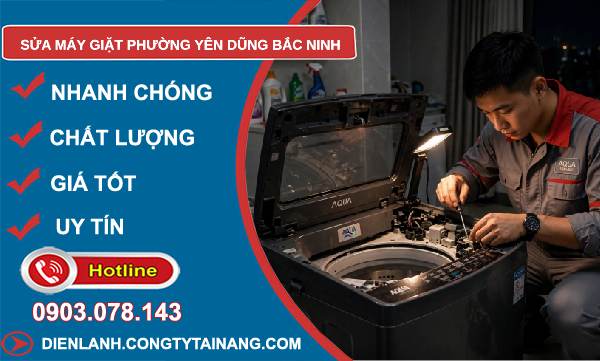 sửa máy giặt Yên Dũng