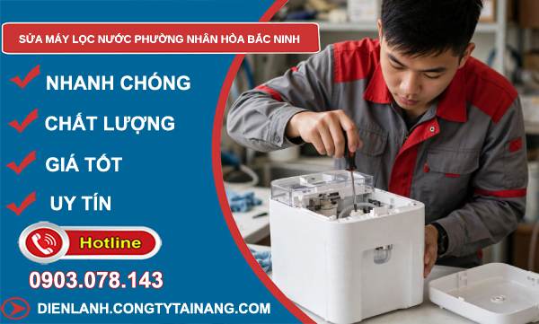 sửa máy lọc nước Nhân Hòa