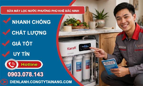 sửa máy lọc nước Phù Khê