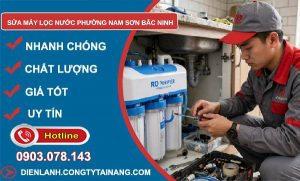 sửa máy lọc nước phường Nam Sơn Bắc Ninh