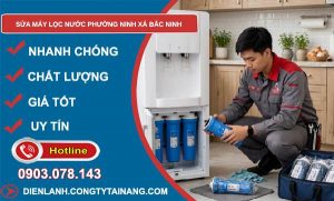 sửa máy lọc nước phường Ninh Xá Bắc Ninh
