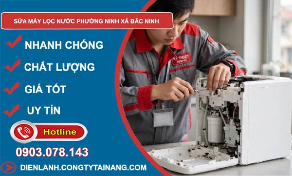 sửa máy lọc nước phường Ninh Xá