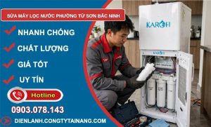 sửa máy lọc nước phường Từ Sơn Bắc Ninh