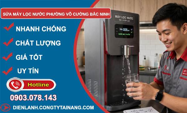 sửa máy lọc nước phường Võ Cường