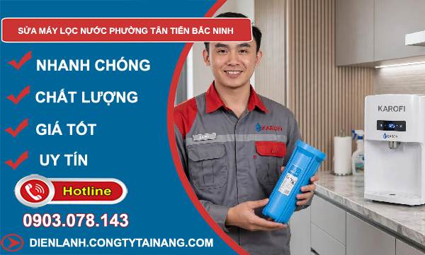 sửa máy lọc nước Tân Tiến