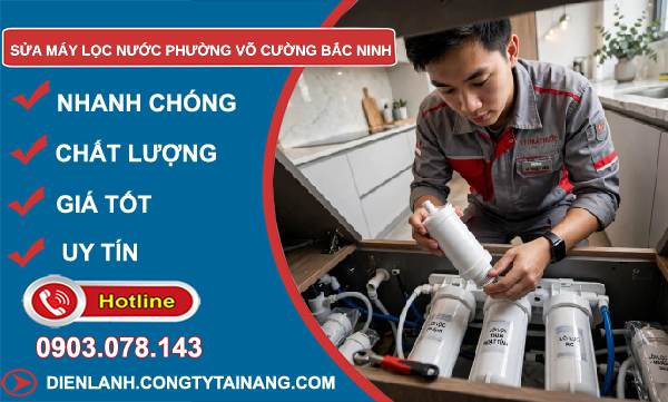 sửa máy lọc nước Võ Cường