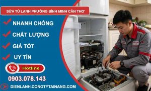 sửa tủ lạnh phường Bình Minh