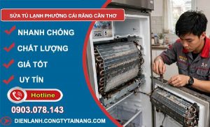 sửa tủ lạnh phường Cái Răng