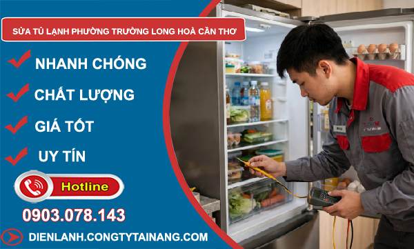 sửa tủ lạnh Trường Long Hoà