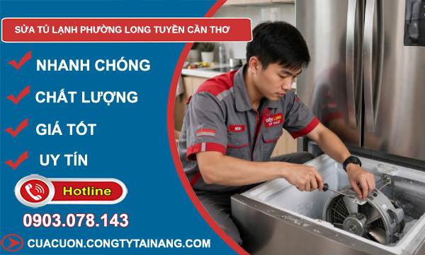sửa tủ lạnh phường Long Tuyền Cần Thơ