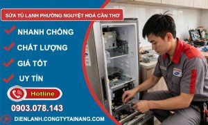 sửa tủ lạnh phường Nguyệt Hoá Cần Thơ