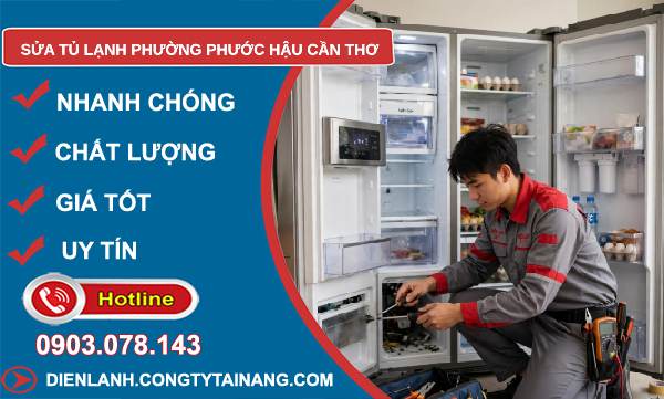 sửa tủ lạnh phường Phước Hậu