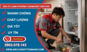 sửa tủ lạnh phường Thanh Đức Cần Thơ
