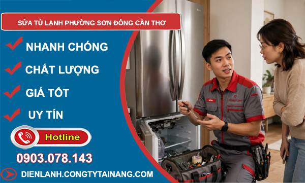 sửa tủ lạnh Sơn Đông