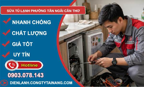 sửa tủ lạnh Tân Ngãi