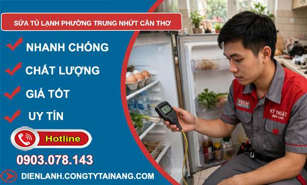 sửa tủ lạnh Trung Nhứt