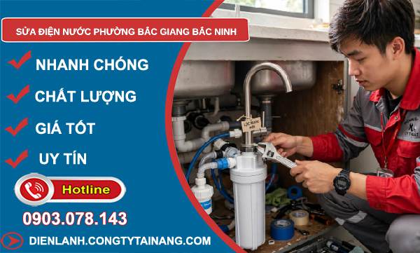 sửa điện nước Bắc Giang