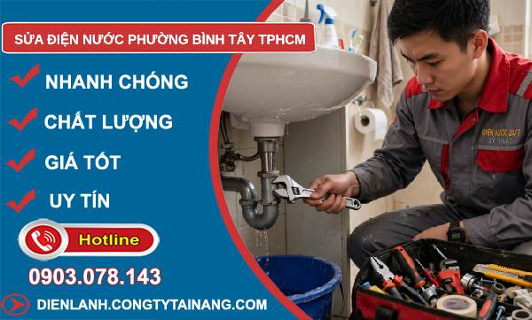 sửa điện nước Bình Tây