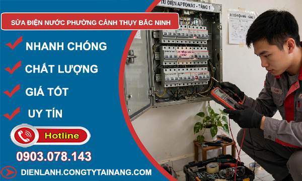 sửa điện nước Cảnh Thụy