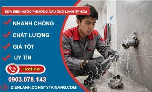 sửa điện nước Cầu Ông Lãnh