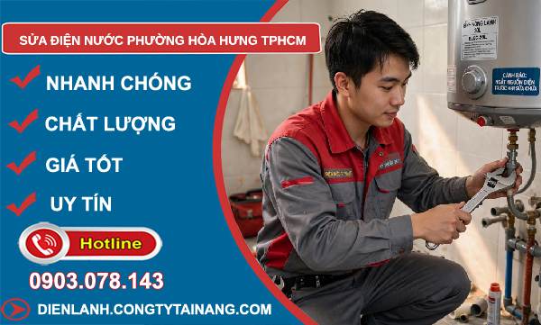 sửa điện nước Hòa Hưng